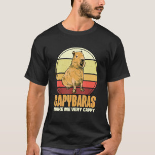 Camiseta Capybaras Me Torna Muito Capaz