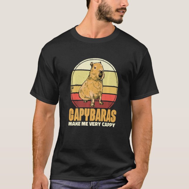 Camiseta Capybaras Me Torna Muito Capaz 1 (Frente)