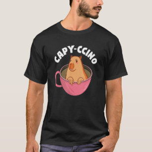 Camiseta Capyccino Cappucino Rodent Animal Capybara Pet O