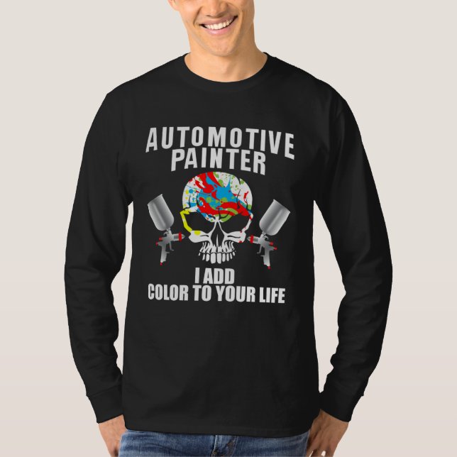 Camiseta Car Detailer Quote for Vehicle Sprayer and Painter (Frente)