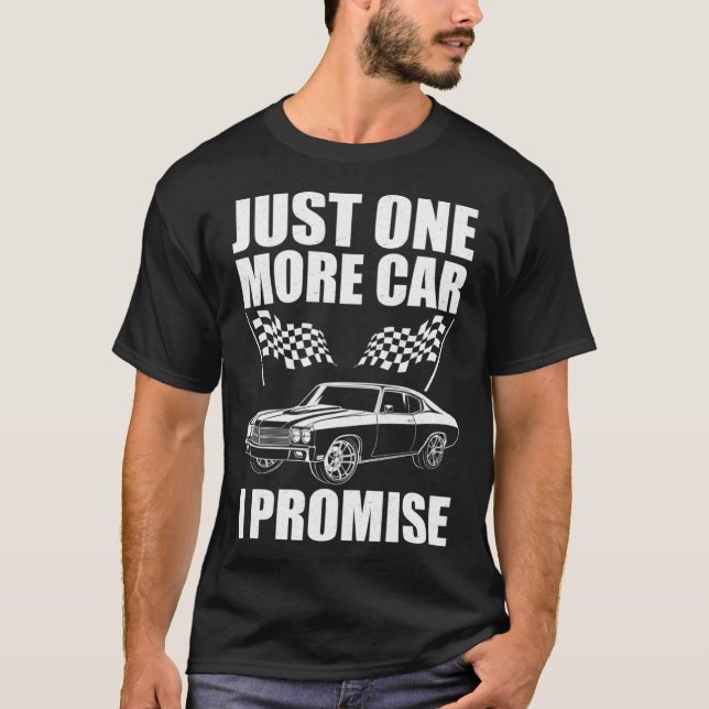 Camiseta Car  For Men New Engine Owner Classic Car Technici (Frente)