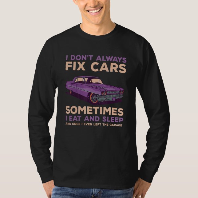 Camiseta Car Mechanic for Automobile Mechanic Garage Cool C (Frente)