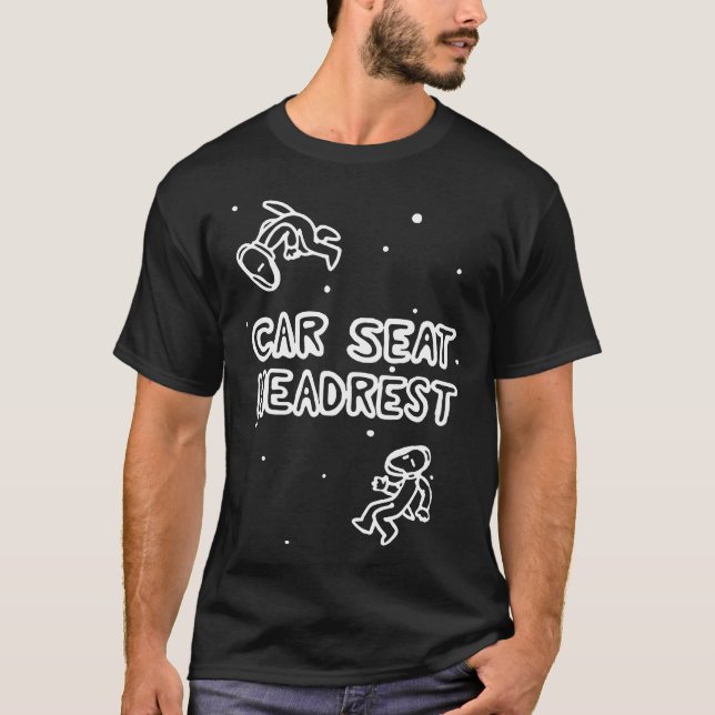 Camiseta Car Seat Headrest engraçado (Frente)