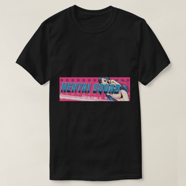 Camiseta Car Slap - Animy Girl - Hentai Squad Sticker (Frente do Design)