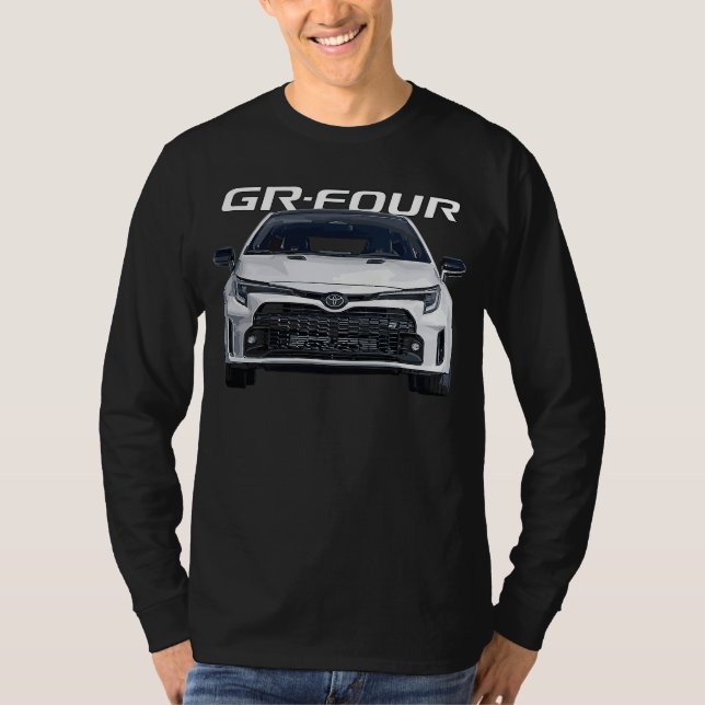 Camiseta Car Street DriftING Race group 4wd turbo e210 gr (Frente)