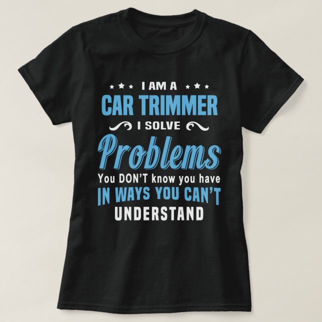 Camiseta Car Trimmer (Frente do Design)