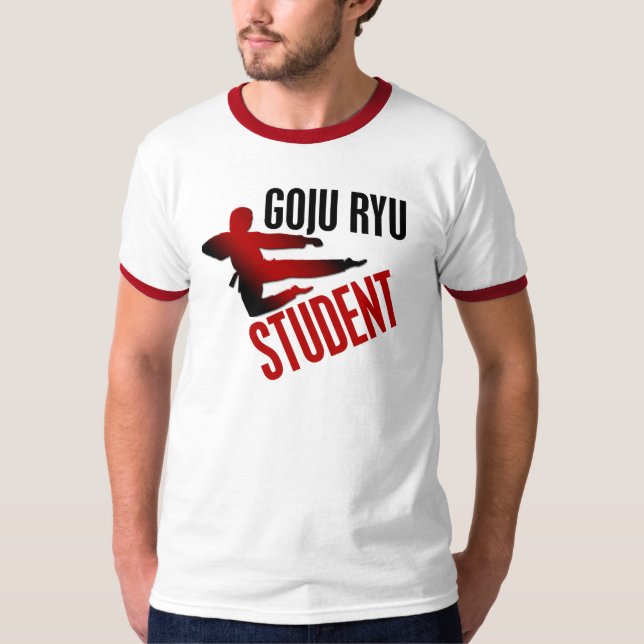Camiseta CARA 2,1 do estudante de Goju Ryu (Frente)