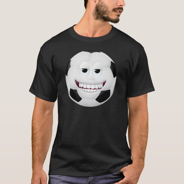 Camiseta Cara 2 da bola de futebol (Frente)