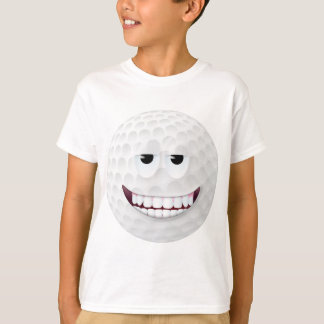 Camiseta Cara 2 da bola de golfe