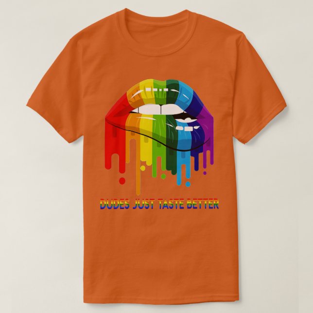 Camiseta Cara, apenas aproveite melhor o orgulho LGB (Frente do Design)