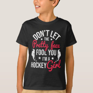 Camiseta Cara Bonita, Você é uma Enganada, Garota de Hóquei