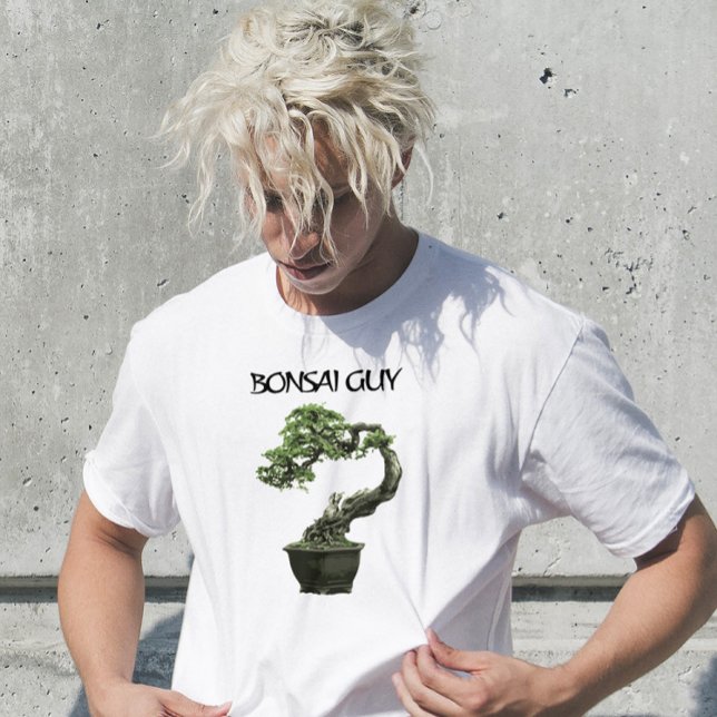 Camiseta Cara Bonsai citação engraçada para amantes bonsai (Criador carregado)