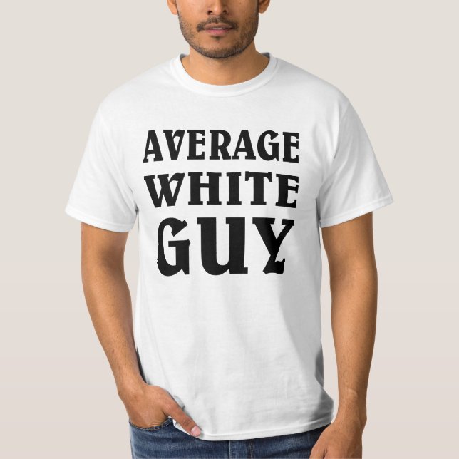 Camiseta Cara branca média. (Frente)