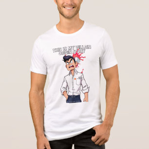 Camiseta – Cara Bravo no Escritório Cartoon