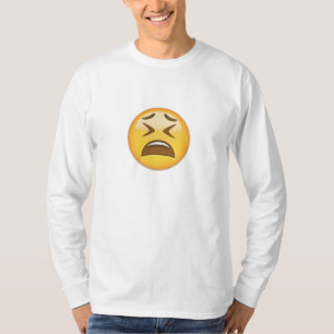 Camiseta Cara cansado Emoji