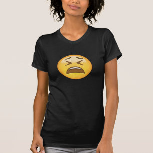 Camiseta Cara cansado Emoji