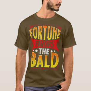 Camiseta Cara careca Engraçada Favorece o careca