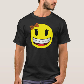 Camiseta cara com cintas - menina