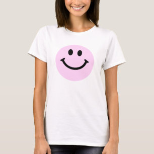 Camiseta Cara cor-de-rosa