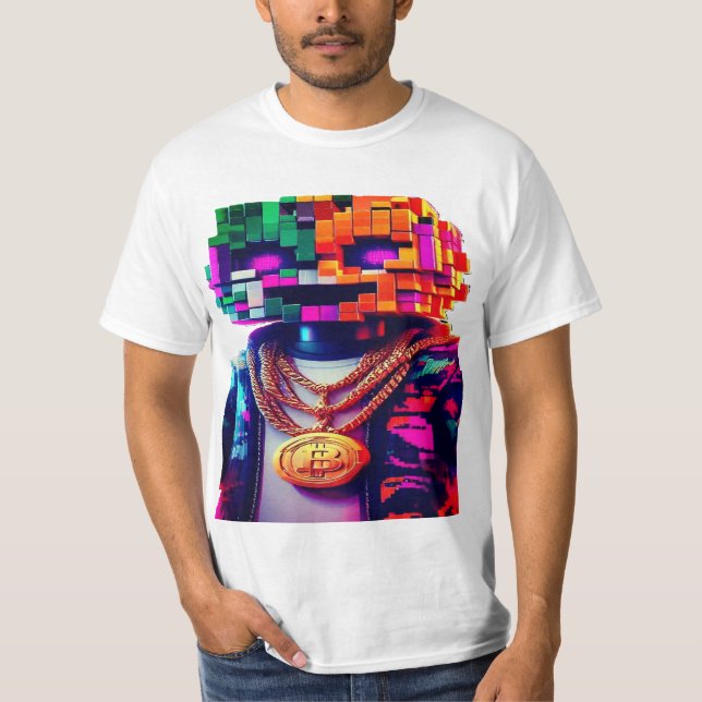 Camiseta Cara Crypto (Frente)