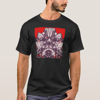 Camiseta Cara da alienígena do roupa de Kris Alan