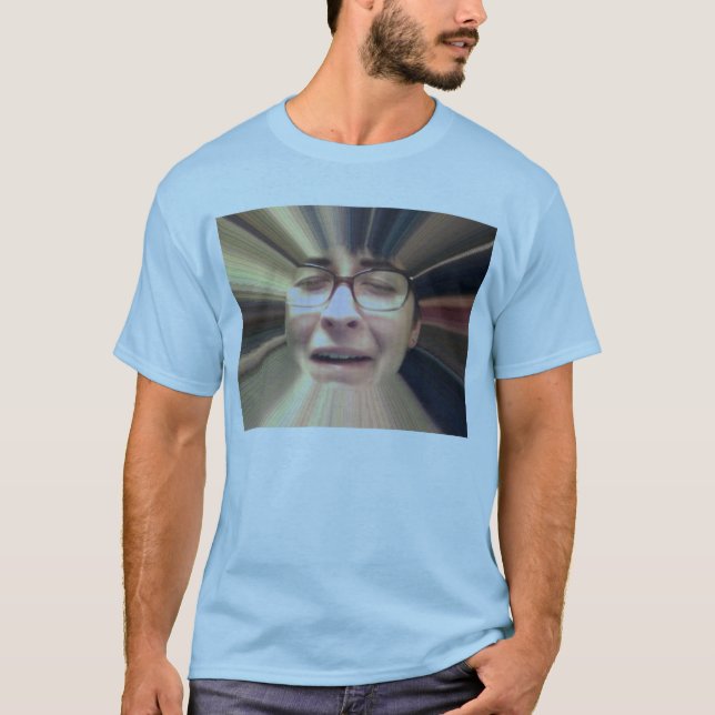 Camiseta cara da beleza da cara (Frente)