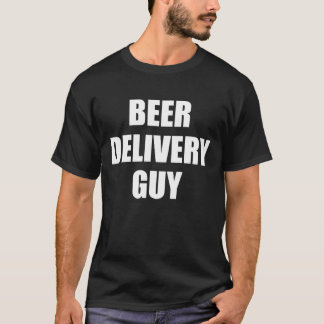 Camiseta Cara da entrega da cerveja