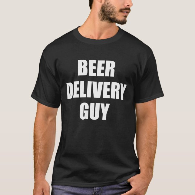 Camiseta Cara da entrega da cerveja (Frente)