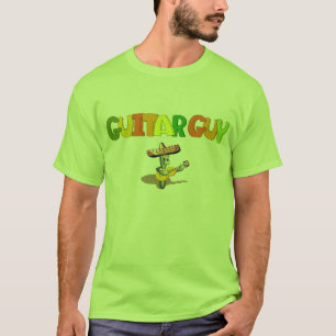 Camiseta Cara da guitarra