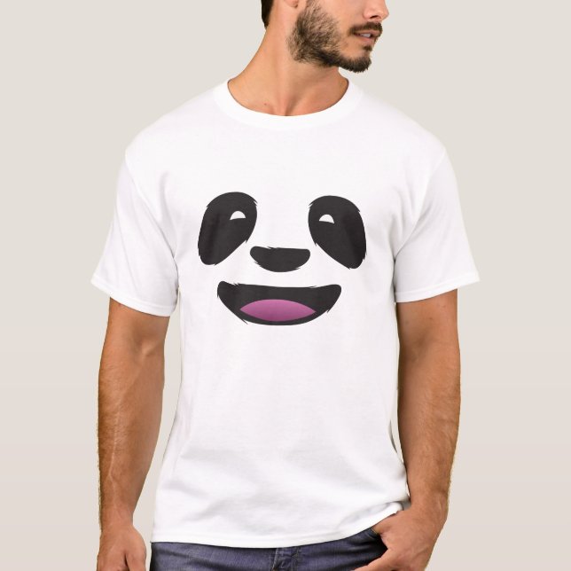 Camiseta Cara da panda (Frente)