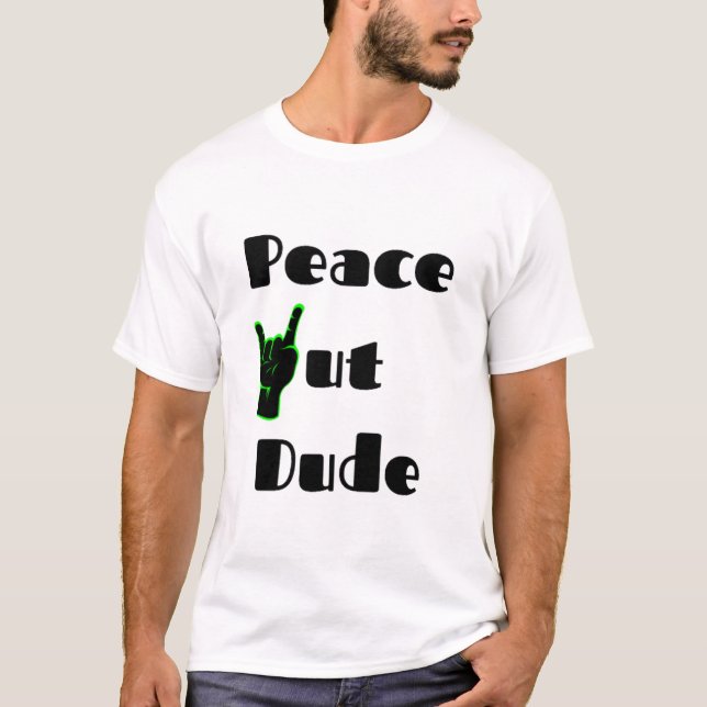 Camiseta cara da paz (Frente)