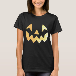 Camiseta Cara de abóbora de Jack-o-lanterno