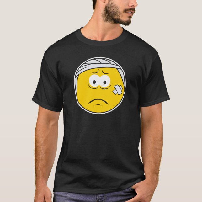 Camiseta Cara de Boo Ferido (Frente)