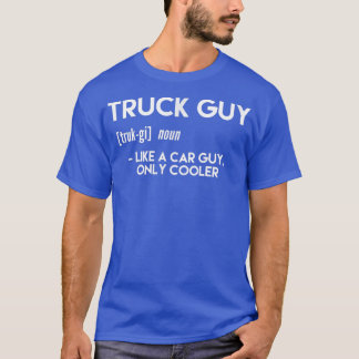 Camiseta Cara De Caminhão Como Uma Cara De Carro Apenas Mai