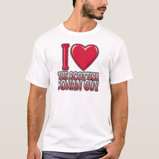 Camiseta Cara de Conan do Scottish (Frente)