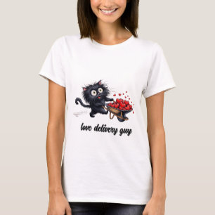 Camiseta cara de entrega de amor