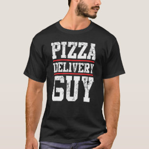 Camiseta Cara de entrega de pizza correspondente à fantasia