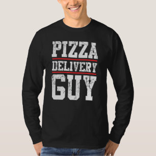 Camiseta Cara de entrega de pizza correspondente à fantasia