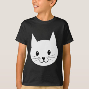 Camiseta Cara De Gato Bonita.