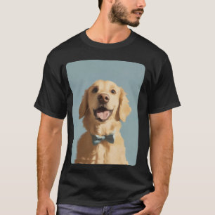 Camiseta Cara de Golden Retriever Fofo