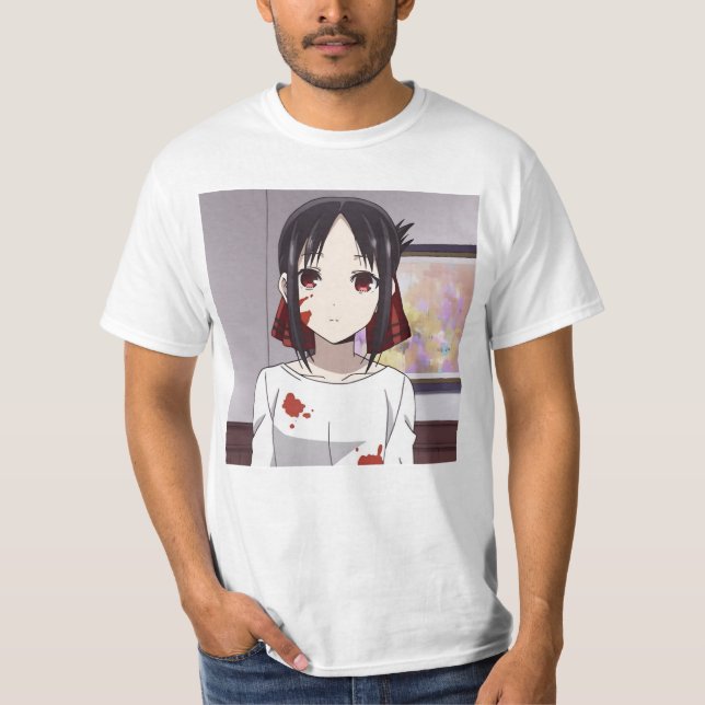 Camiseta Cara de Kaguya shinomiya (Frente)