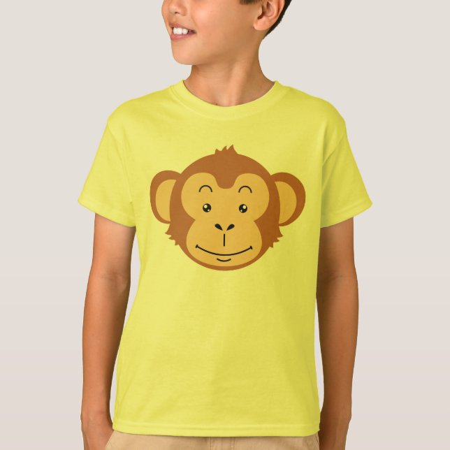 Camiseta Cara de Macaco (Frente)
