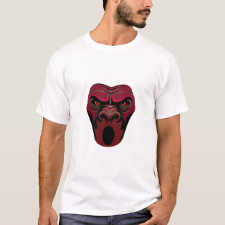 Camiseta Cara de Macaco Zangado