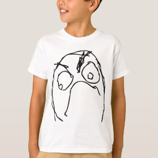 Camiseta Cara de Memória Infeliz e Zangada