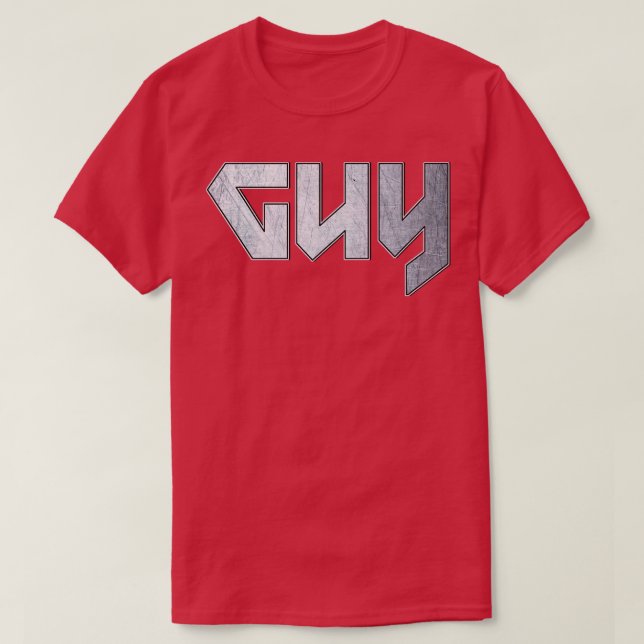 Camiseta Cara de metais pesados (Frente do Design)