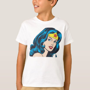 Camiseta Cara de Mulher Maravilha