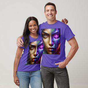 Camiseta Cara de Olho Roxo Fantasia