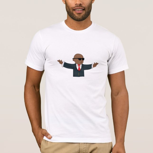 Camiseta Cara de Pedra Preta (Frente)