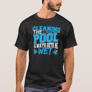 Camiseta Cara De piscina Para Um Rapaz Piscina