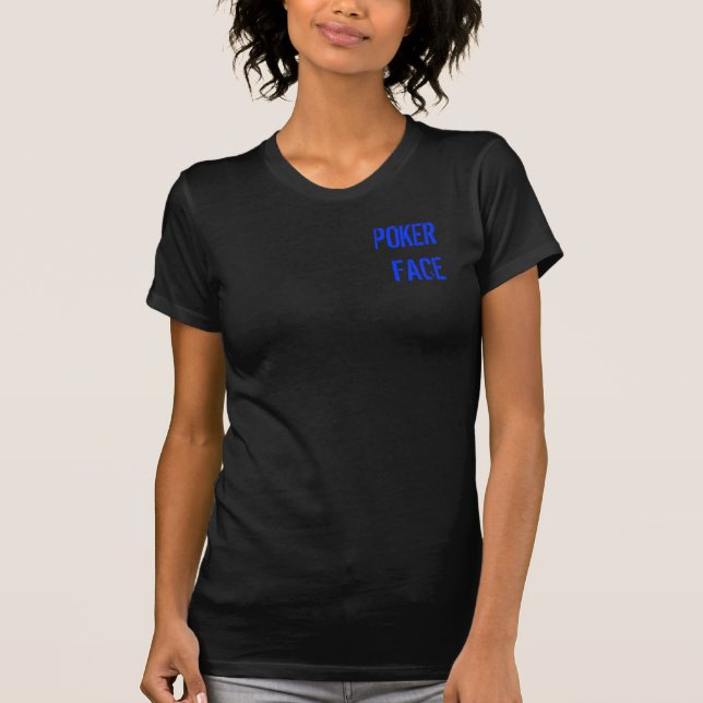 CAMISETA CARA DE PÓQUER (Frente)